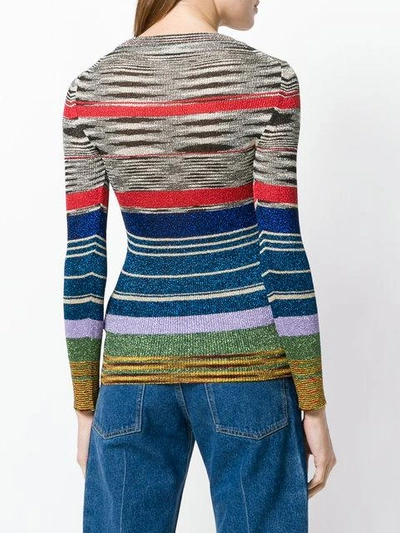 Shop Missoni Lurex Stripe Sweater