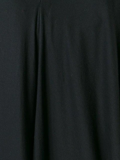 Shop Lost & Found Draped Dress In Black