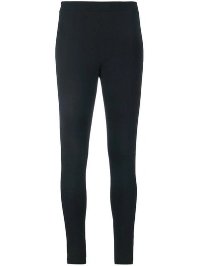 Shop Adidas Originals Trefoil Leggings In Black