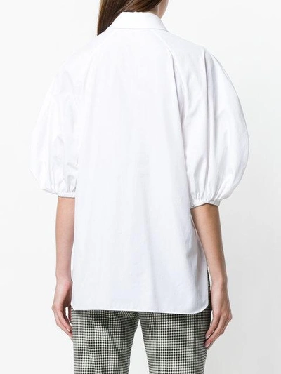 Shop Alexander Mcqueen Bishop Sleeve Blouse