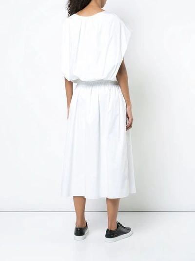 Shop The Row April Cape Dress - White