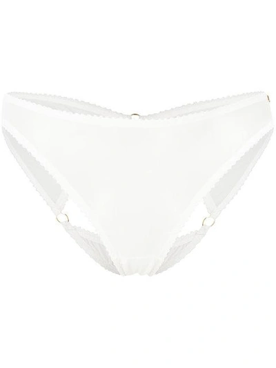 Shop Something Wicked Open Back Briefs In White