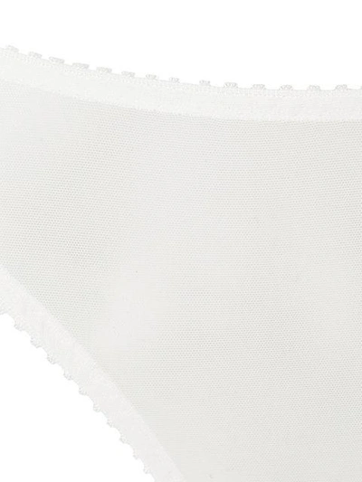 Shop Something Wicked Open Back Briefs In White