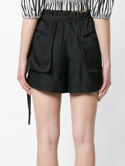 Shop Valentino Flap Pocket Shorts