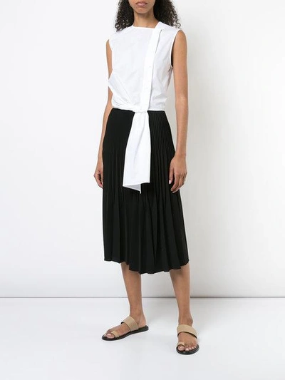 Shop Dion Lee Twist Shirt