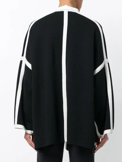 Shop Chloé Bordered Knitted Cape