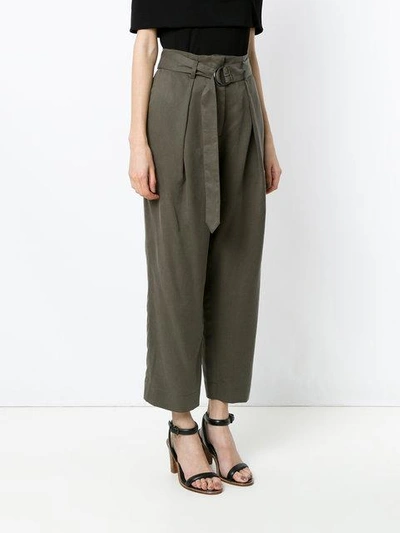 Shop Andrea Marques Pleated Trousers
