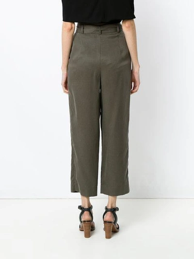 Shop Andrea Marques Pleated Trousers