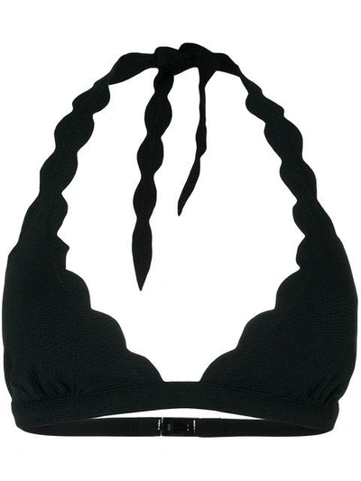 Shop Marysia Spring Bikini Top In Black