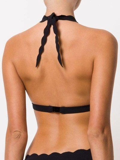 Shop Marysia Spring Bikini Top In Black