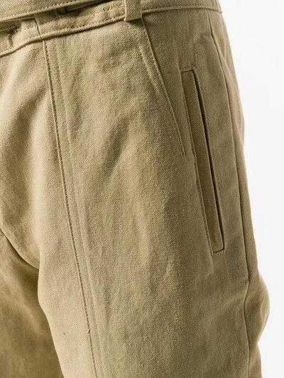 Shop Iro Belt Cropped Trousers
