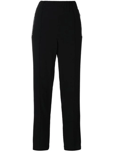 Shop Rag & Bone Contrasting Side Panel Trousers In Black