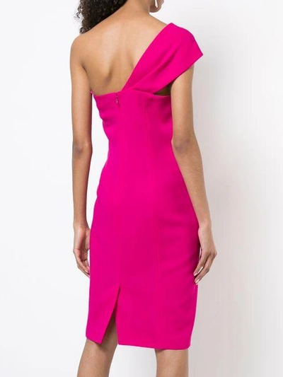 Shop Kimora Lee Simmons Rosalee One Shoulder Dress In Pink