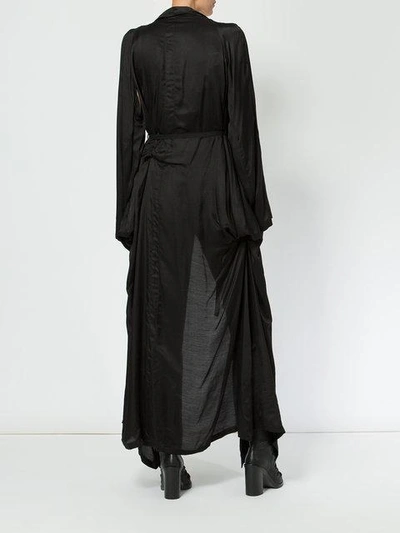 Shop Ann Demeulemeester Long Lightweight Coat