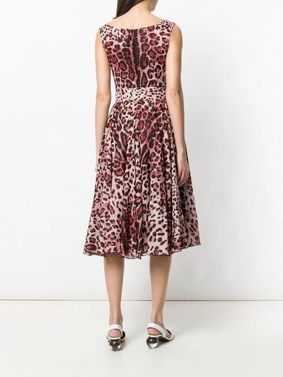 Shop Samantha Sung Leopard Print Belted Dress