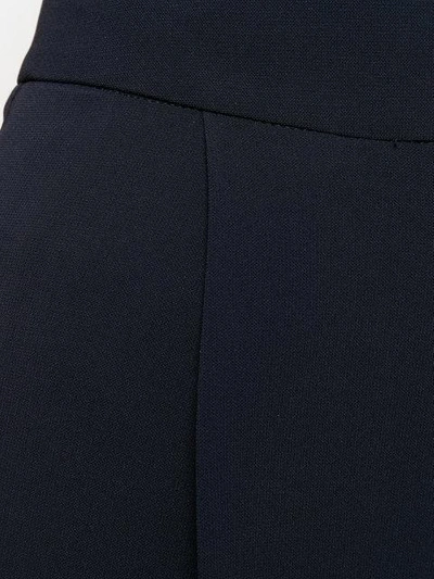 Shop Alberto Biani Cropped Trousers In Blue