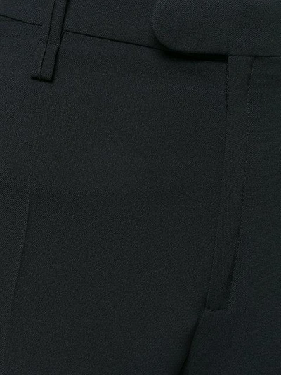 Shop Chloé Light Cady Trousers In Black