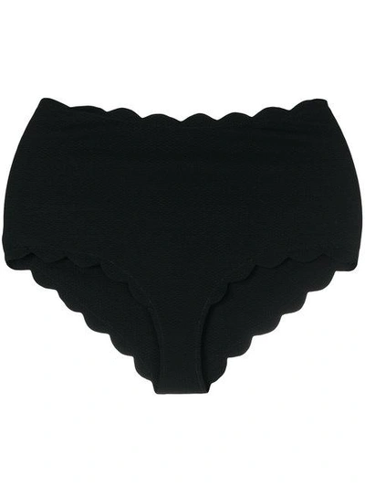 Shop Marysia Santa Monica Bikini Bottom In Black