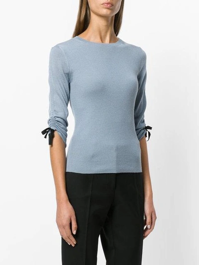 Shop Red Valentino Drawstring Sleeve Jumper