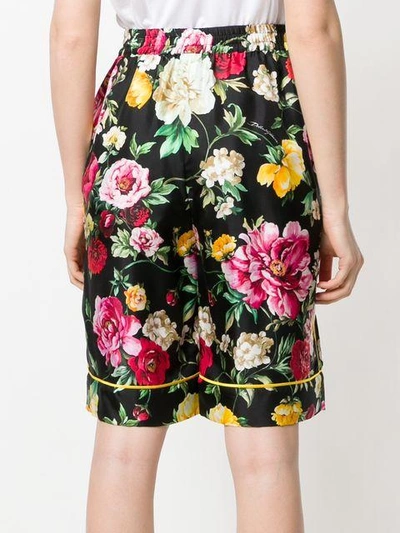 Shop Dolce & Gabbana Floral Print Shorts