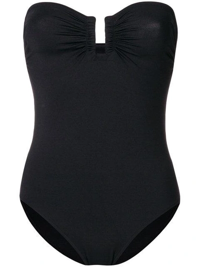 Shop Eres Slim-fit Swimsuit In Black