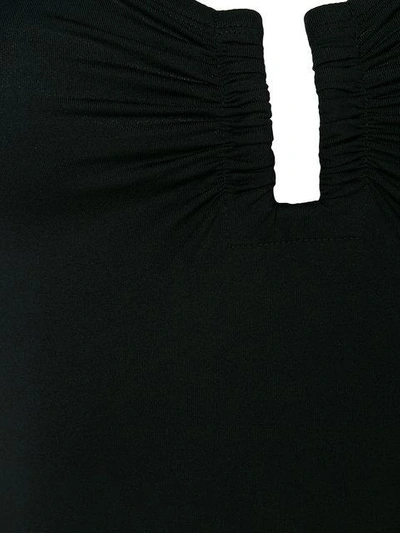 Eres Women Black Stretch Nylon Cassiopee Swimsuit In Black