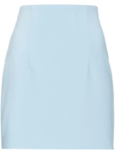 Shop Off-white Fitted Mini Skirt