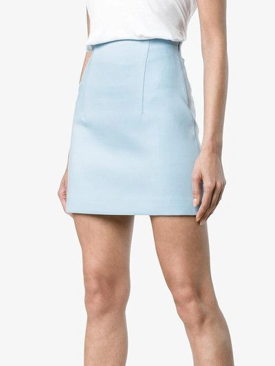 Shop Off-white Fitted Mini Skirt