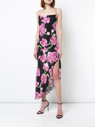 Shop Haney Orchid Print Dress In Pink
