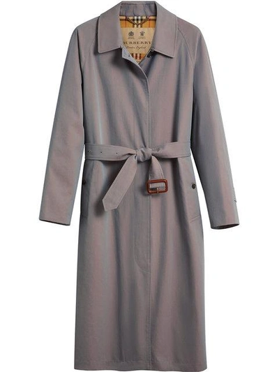 Shop Burberry The Brighton – Extra-long Car Coat In Grey