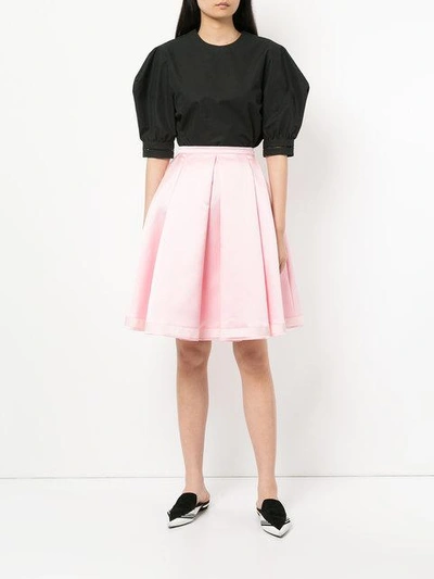 Shop Dice Kayek Pleated Full Skirt