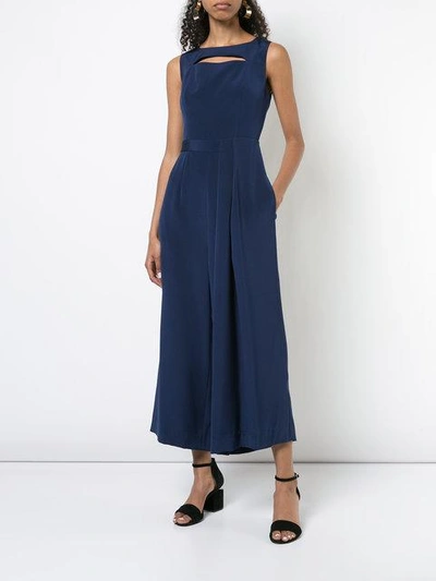 Shop Kimora Lee Simmons Heidi Jumpsuit In Blue