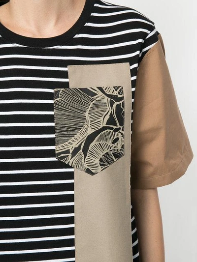 Shop Antonio Marras Blocked Print T In Black