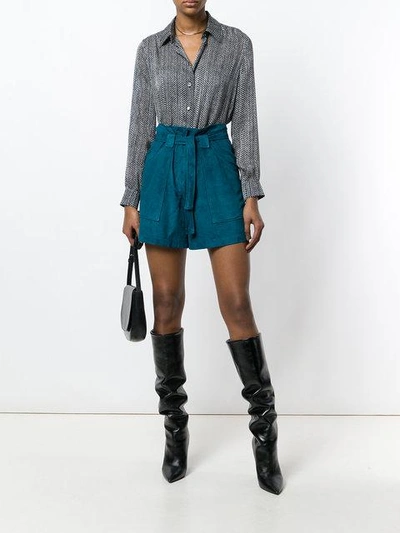 Shop Vanessa Seward Belted Shorts