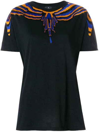 Shop Marcelo Burlon County Of Milan Wings T-shirt - Black