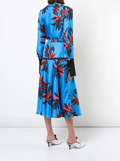 Shop Roksanda Floral Print Ruffle Skirt