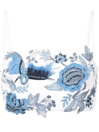 embroidered bralet