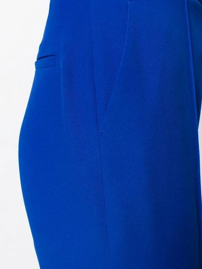 Shop Gucci Tailored Style Trousers In Blue