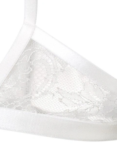 Shop Something Wicked Harness Lace Bra In White