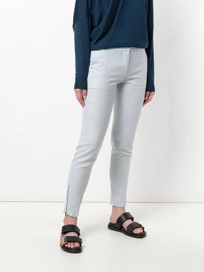 Shop Stella Mccartney Vivian Trousers In Blue