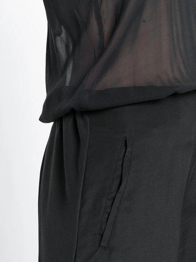 Shop Lost & Found Ria Dunn Cut-out Detail Jumpsuit - Black