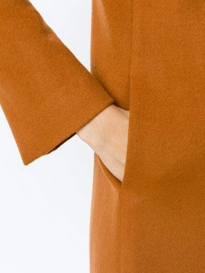 Shop Alcaçuz Colorado Oversized Coat In Orange