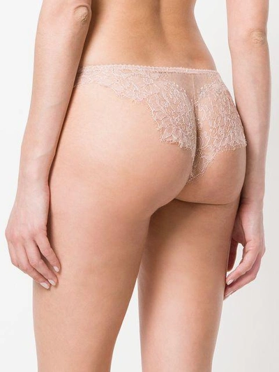 Shop Parah Classic Fitted Briefs In Cipria