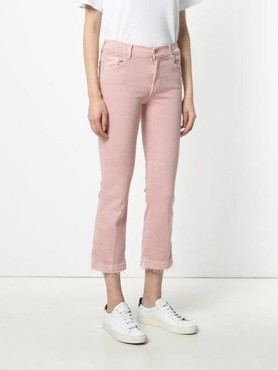 Shop 7 For All Mankind Cropped Flared Jeans