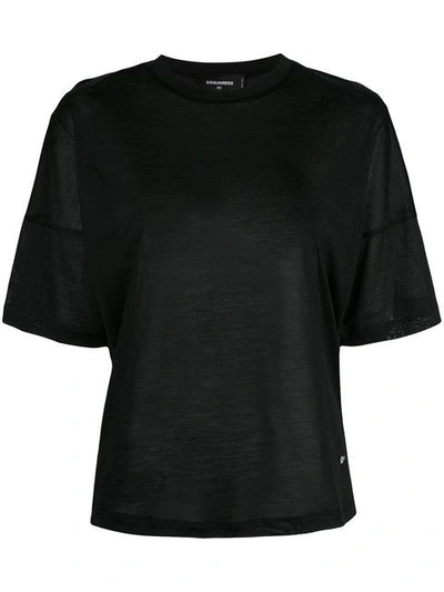 Shop Dsquared2 Classic Fitted T-shirt