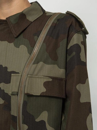 Shop Faith Connexion Camouflage Print Jacket
