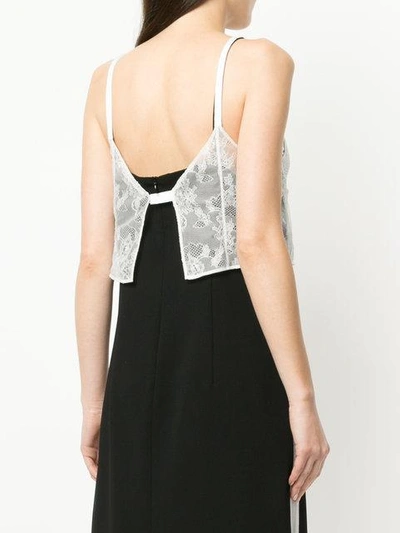 Shop Olivier Theyskens Lace Camisole - White