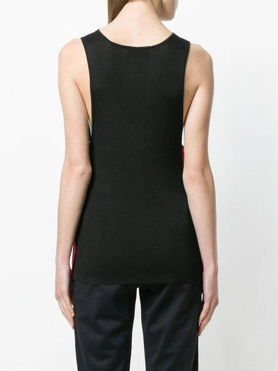 Shop Wales Bonner Classic Slim-fit Vest Top In Black