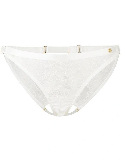 Shop Something Wicked Lace Briefs In White