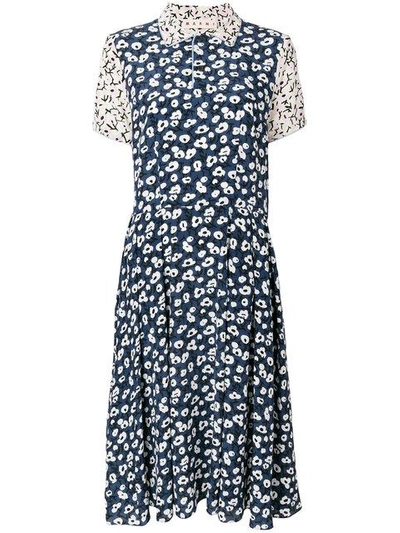 Shop Marni Floral Printed Dress